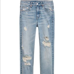 *NEW h&M straight leg Jeans,